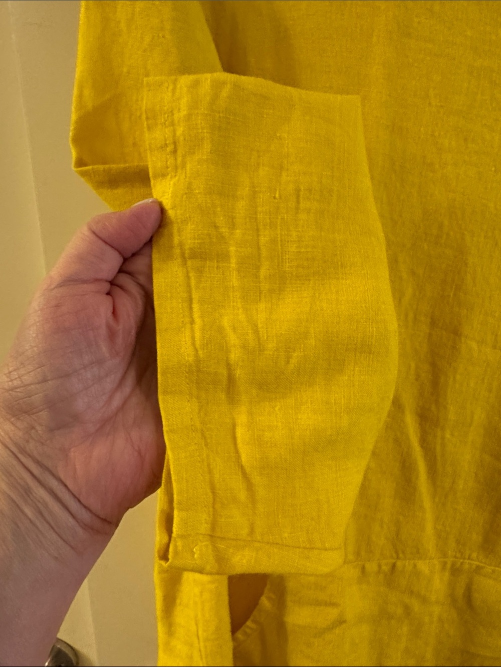 bryn Walker linen top - Picture 3 of 4